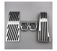 Pédale Frein D'embrayage Couvre-pédales Voiture Pour Mazda3 Pour Axela BP MX-30 CX30 CX50 CX60 CX70 CX80 CX90 Repose-pieds À Gaz Décoratif Modifié(MT 4piece Silver)