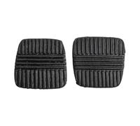 Pédale Frein d'embrayage Lot De 2 Couvre-pédales en Caoutchouc pour Pédales Frein d'embrayage Voiture pour Navara pour NP300 2005+ Couvre Pédale Frein