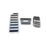 Pédale Frein Pédales Pour Accord 10th 2018-2022 Pédale D'accélérateur Et De Frein Housse Antidérapante Protection Accessoires(3pcs Silver)