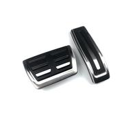 Pédale Frein Pédales Pour Q7 4L 2007-2015 Accessoires De Voiture Repose-pieds Frein À Gaz Couvercle Pédale Morte(Automatic 2pcs)