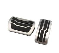 Pédale Frein Pour MK2 MK3 Pour Kuga Pour Escape 2013-2019 Boîte Automatique Manuelle Pédale D'accélérateur Acier Inoxydable Pédale Frein Avec Repose-pied Garniture Repose-pieds Pédale(2pc AT PEDAL)