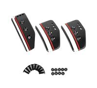 Pédale Frein Repose-pieds Pédale D'accélérateur Frein Et D'embrayage Couvre-pédale Pour Voiture Manuelle/automatique Avec Surfaces Antidérapantes Repose-pieds(BK-B)