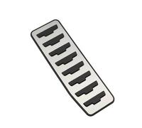 Pédale Frein Voiture Pédalier Acier Inoxydable pour Land pour Rover pour Discovery pour Sport pour Jaguar pour E-Pace pour E Pace at Repose-Pieds Accessoires Intérieurs(1Pc Rest LHD)