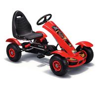 Pédale Go Kart Véhicule pour Enfants Voiture de Course Pneumatiques Handbrake