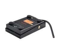 Pédale industrielle TFS-1 10 A SPDT Interrupteur de commande momentanée pour AC 250 V, design antidérapant avec boîtier en métal durable