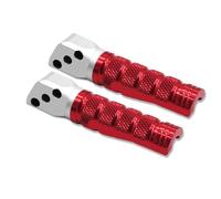 Pédale Moto Arrière Repose-pieds Pegs Pédale Pour Kawasaki ZX-6R ABS ZX6R ZX 6 R Zx-6r 2005 2006 2007 2008 2009 2010 2011 2012 2013 2014 2015(Rosso)