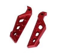 Pédale Moto Compatible Avec Yamaha Pour XP500 2012-2019 Pour N-MAX 125 155 Pour XMAX 300 400 Repose-pieds Passager Arrière Moto(Red)