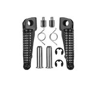 Pédale Moto Repose-Pieds Avant et arrière pour Moto Kawasaki, pour Ninja 250 Z750 Z800 Z1000 SX ER6F ER6N ZX-6R 636 ZX-9R ZX-10R ZX-12R ZX-1 Cale Pied Moto Avant(1 Pair Front)
