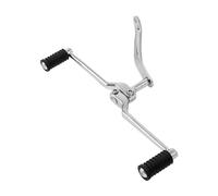 Pédale moto ressort Ajustement pour Harley Softail Fat Boy FLSTF 2007-2017 moto talon orteil manette vitesse levier tige changement repose-pieds pliables(A SET)