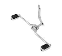 Pédale moto ressort Ajustement pour Harley Softail Fat Boy FLSTF 2007-2017 moto talon orteil manette vitesse levier tige changement repose-pieds pliables(B set)
