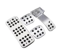 Pédale Pad Housse Caoutchouc Kit De Pédales Frein Et D'embrayage Couvercle Style Pour Peugeot 206 206CC CC AT MT 2005 2006 2007 2008 2009(MT)