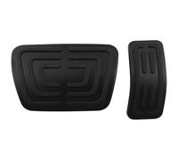 Pédale Pad Housse Caoutchouc Pour Macan S 2013-2018 Accélérateur Carburant Frein Couvercle Plaquettes Antidérapantes Boîtier Pédale D'embrayage Pédales(Noir)