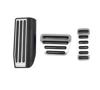 Pédale Pad Housse Caoutchouc Pour Range L405 2013~2021 Repose-pieds Tapis Protection Kit Pédales Frein D'accélérateur Voiture(AT WITH REST)
