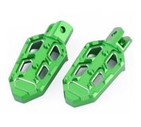 Pédale Pédale D'extension De Moto Pour KAWASAKI Pour NINJA400 Pour Ninja 400 ZX-25R ZX-4R ZX-4RR Z400 ZX4R ZX4RR Repose-pieds Arrière(Green)