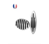 Pédale Pédalier Sport MI-AT boîte automatique acier inoxydable finition brossée revêtement antidérapant Frein accélérateur