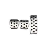 Pédale Pédalier sport manuelle OP-MT-STYLE 3 ALU Pédale manuelle accélérateur et de frein + embrayage inoxydable et antidérapant conducteur Kit de 3 couvre pédale Accélérateur + Frein + Embrayage