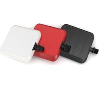 Pédale plateforme MOTO Colour noire, ultra-plate, idéale pour les vélos urbains, bois laminé, 370 g, dimensions : 76x92 mm