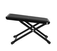 Pédale pliante - AKOZON - Repose-pieds guitare - Métal solide - Antidérapant - Design pliable