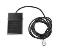 Pédale pour soudeur TIG, pédale de contrôle du pied à 3 broches, interrupteur à pied avec base antidérapante, certifié IP62, câble de 2 m, compatible avec les machines de découpe TIG et de soudage par