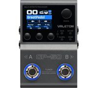 Pédale processeur multi-effets pour guitare Valeton GP-50 SnapTone avec modèle d'ampli neuronal, chargeur IR, interface audio USB, boîte à rythmes, boucle, Bluetooth, plus de 100 effets