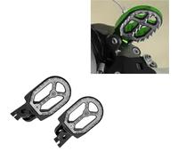 Pédale Repose-pieds De Rechange Accessoires Motocross Pour Kawasaki KX450F 2007-2015 2014 2013 2012 2011 2010 2009(Nero)