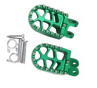 Pédale Repose-pieds Pour Moto Pour H-ONDA XR650R 2000-2007, 2006, 2005, 2004, 2003, 2002, 2001 Accessoires Pour(Green)