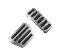 Pédale Repose-pieds Pour Range Rover Sport 2013 - 2021 Pour Discovery 5 2017 - 2021 Pédale D'accélérateur Couvercle Plaquettes Frein Gaz Carburant Cache-pédale Voiture(2PCS)