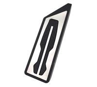 Pedale Repose Pieds Voiture Pour BMW X1 IX1 U11 2021 2022 2023 AT MT Pédales Voiture Antidérapantes Frein D'accélérateur En Acier Inoxydable Sans Perçage Couverture De Pédale (Couleur : 1 PCS)