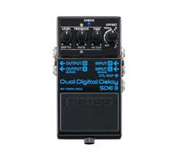 Pédale SDE-3 Dual Digital Delay BOSS | Le son authentique du légendaire SDE-3000 Roland | Une pédale compacte | De nouvelles fonctions polyvalentes | Des temps de delay jusqu'à 1600 ms | MIDI In/Out