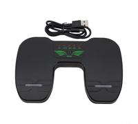 Pédale silencieuse pour tourner les pages sans fil LE Controller pour musiciens joueurs double interrupteur antidérapant 17 x 11 cm