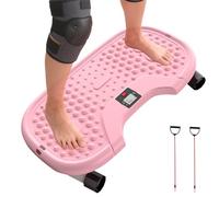 Pédale Stepper - Entraîneur de jambes rotatif - Mini machine d'exercice - Sangle de tension - Entraînement total du corps - Kit de gym pratique pour les voyages, les muscles abdominaux pour les