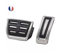 Pédale style pédalier voiture automatique G4-AT-Alu-NOIR - acier inoxydable sport pédales pédale