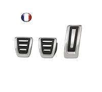 Pédale style pédalier voiture manuelle G4-MT-Alu-NOIR acier inoxydable sport pédales pédale