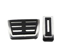 Pedale Voiture pour VW Transporter Multivan T5 T6 Caravelle T6,Pédales D'accélérateur AntidéRapant Plaque de Protection Accessoire,A-at