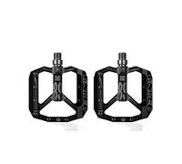 Pedale VTT 3 roulements VTT Bicycle de pédale vélo 9/16 "Fonde Fuseau Trois PC Matériau Ultra scellé + du Aluminium Fort Puissant Pédale(Black)