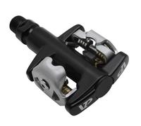 Pedale Vtt Automatique Newton A Billes Type Spd Alu Noir Avec Cales (Paire) Multicolore