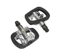 PEDALE VTT AUTOMATIQUE POLYVALENTE WELLGO PLATEFORME 1 FACE CLASSIQUE ET 1 FACE