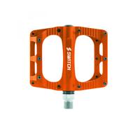 PEDALE VTT DESCENTE - BMX SWITCH FREERIDE ORANGE ALU FILETAGE 9-16 AVEC PICOTS