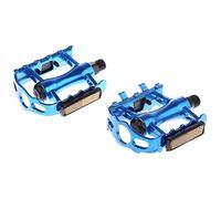 Pedale VTT,Pedale Velo 1 Paire en Alliage d'aluminium VTT Pédale BMX Fixe Vitesse Vélo de Route Treadle roulement à Billes Accessoires