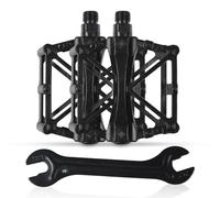 Pedale VTT, Pedale Velo Route D'aluminium avec Roulement du Scellé, Jeu de Pédale VTT avec Clé à Molette, Pédales de Vélo Robustes Utiliser sur Les Vélos VTT Vélos de Route et Autres Modèles