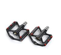 Pedale VTT Pédales de Fibres de Carbone Ultra légères pédales de Plate-Forme de vélo léger Trois essieu en Titane Portant VTT Pédales de vélo de Route à vélo