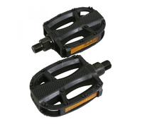 PEDALE VTT RESINE MARWI JUNIOR-ENFANT NOIR 1-2" (PAIRE SUR CARTE)