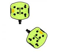 PEDALE VTT/TREKKING/CITY LOOK TRAIL GRIP VIBRAM LIME 530GR (PR)