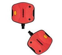Pedale vtt/trekking/city look trail grip vibram rouge 530gr (pr) rouge G