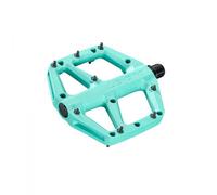Paire de pedales plates look trail fusion bleu ice