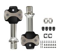 Pédales à verrouillage automatique sans clip en alliage d'aluminium léger avec roulements scellés Pédales de vélo de route pour amateurs de cyclisme de route