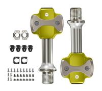 Pédales à verrouillage automatique sans clip en alliage d'aluminium léger avec roulements scellés pour vélo de route pour amateurs de cyclisme