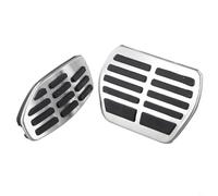 Pédales antidérapantes en acier inoxydable haute durabilité pour Nissan pour accélérateur et frein XTrail conçues pour un usage quotidien et un meilleur contrôle de la conduite