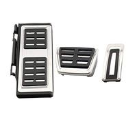 PéDales AntidéRapantes Voiture Pédales auto en acier inoxydable automobile pour Audi A3 8V Sportback Cabrio Limousine S3 RS3 Couvercle de pédale de repose-pied de la pédale de repose-pied Pédales voit