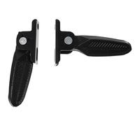 Pédales Arrière Pliantes pour Vélo, 1 Paire en Nylon Noir